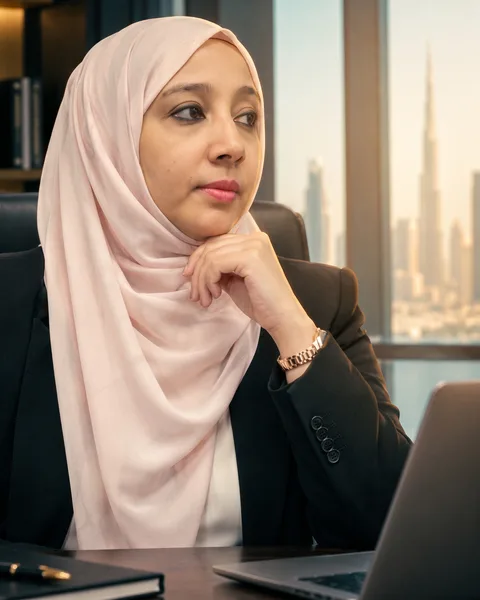 السيدة Auj Afreen Ahmad، المؤسسة والرئيسة التنفيذية